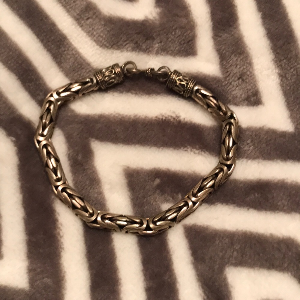 Silver bracelet